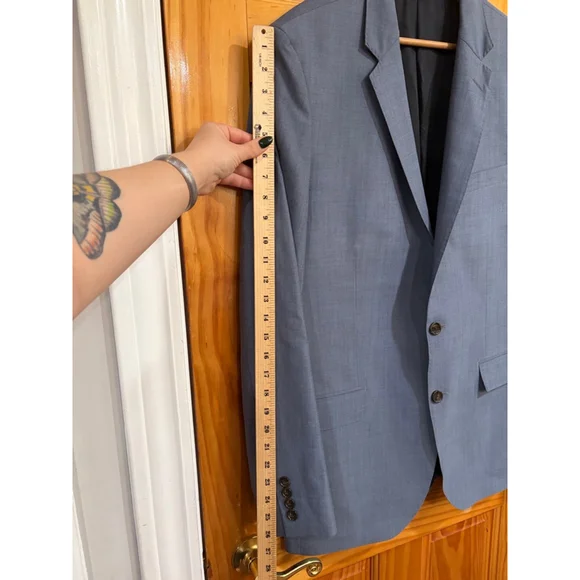 J.Crew Ludlow Blazer American Woolen Company 100% Wool Jacket 42L
